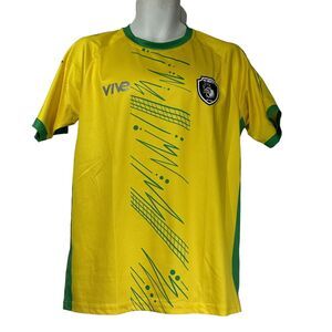 vive CF soccer create future yellow green futbol Flashes 22 jersey Size M Adult